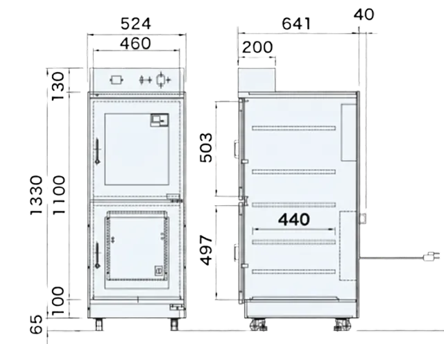 MB-301 寸法図